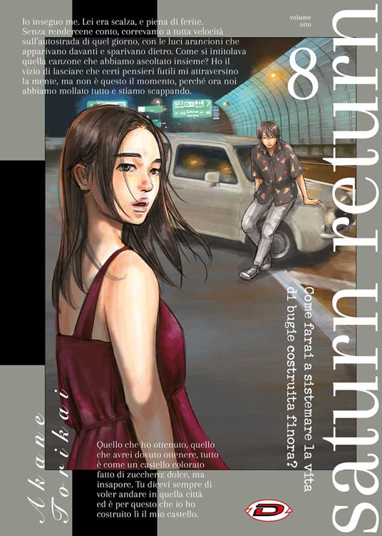 Saturn Return. Vol. 8 - Akane Torikai - copertina