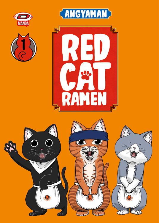Red cat ramen. Ediz. variant. Vol. 1 - Angyaman - copertina