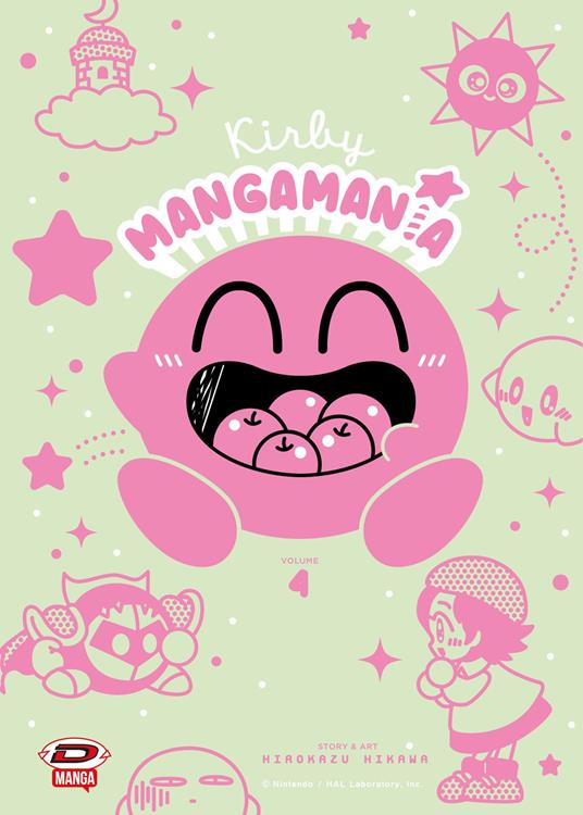 Kirby mangamania. Vol. 4 - Hirokazu Hikawa - copertina