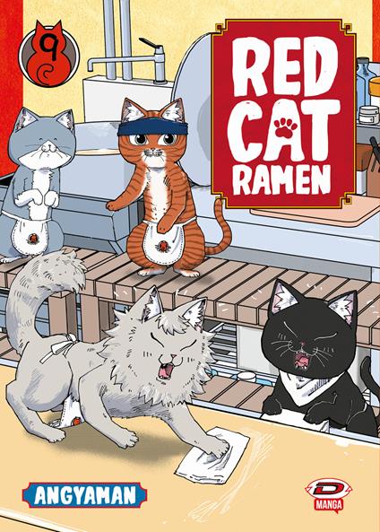 Red cat ramen. Vol. 9 - Angyaman - copertina
