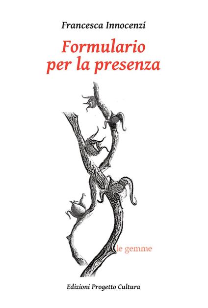 Formulario per la presenza - Francesca Innocenzi - copertina