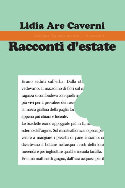 Racconti d'estate - Lidia Are Caverni - copertina