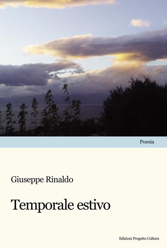 Temporale estivo - Giuseppe Rinaldo - copertina