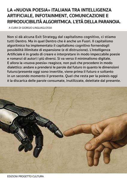 La «nuova poesia» italiana tra intelligenza artificiale, infotainment, comunicazione e riproducibilità algoritmica. L'età della paranoia - copertina