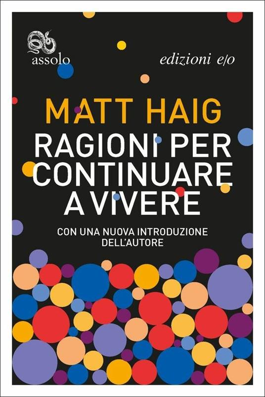 Ragioni per continuare a vivere - Matt Haig - copertina