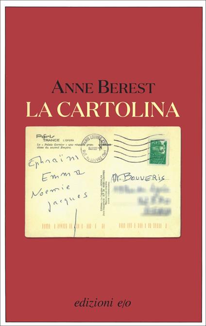 La cartolina - Anne Berest - copertina