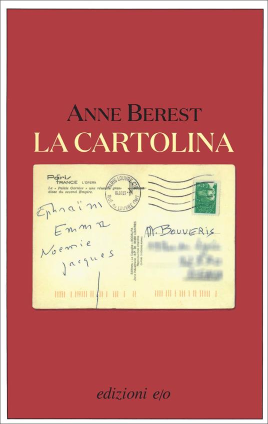 La cartolina - Berest Anne - copertina