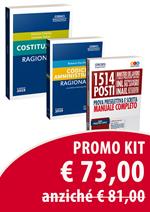 Kit 1514 posti Ministero del lavoro e delle politiche sociali, INL e INAIL. Prova preselettiva e scritta. Manuale completo-Costituzione ragionata-Codice amministrativo ragionato