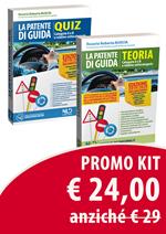 Kit patente di guida. Manuale teorico. Categorie A E B E relative sottocategorie. Quiz. Categorie A E B E relative sottocategorie. Manuale teorico + quiz