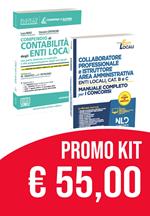 Kit collaboratore professionale e istruttore area amministrativa enti locali categorie b e c-Compendio di programmazione e contabilità enti locali