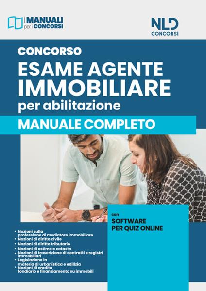 Agente immobiliare. Manuale. Con aggiornamento online - copertina