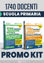 Concorso 1740 docenti educazione motoria nella Scuola primaria. Manuale + Quiz commentati con batterie di simulazioni