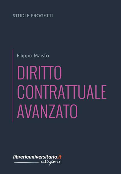 Diritto contrattuale avanzato - Filippo Maisto - copertina