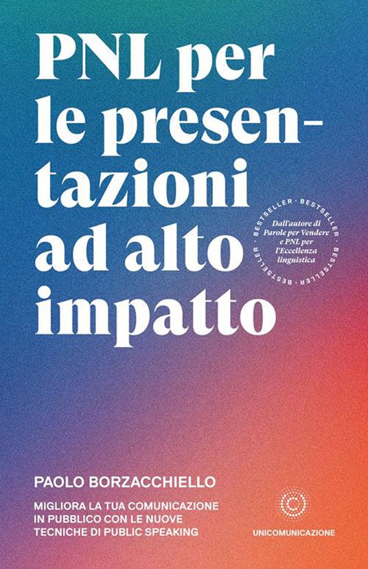 PNL per le presentazioni ad alto impatto. Migliora la tua comunicazione in pubblico con le nuove tecniche di public speaking - Paolo Borzacchiello - copertina