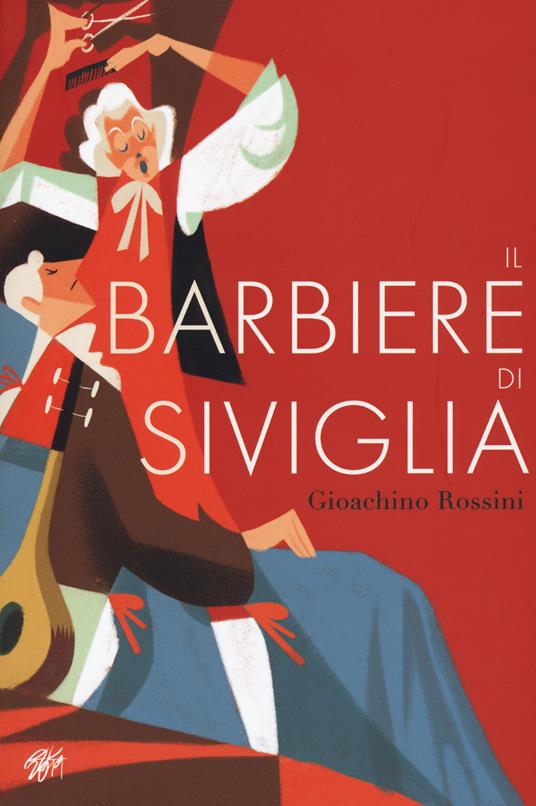 Il barbiere di Siviglia - Gioachino Rossini - copertina