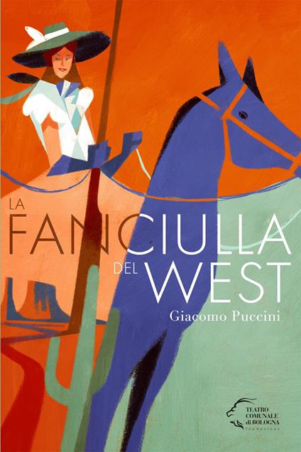 La fanciulla del West di Giacomo Puccini - copertina