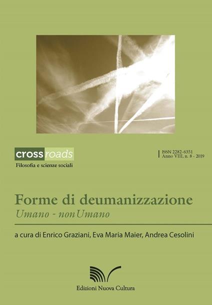 Forme di deumanizzazione - Enrico Graziani - copertina