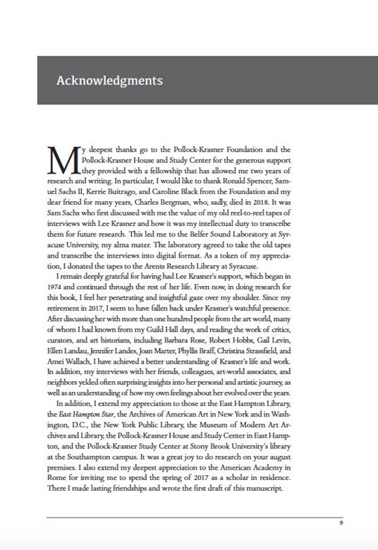 Lee and me. An intimate portrait of Lee Krasner - Ruth Appelhof - 6