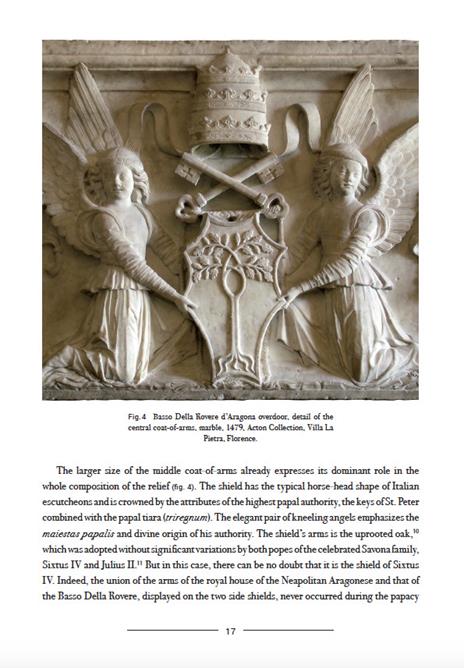 Sixtus IV and the Basso della Rovere d'Aragona overdoor. Architecture and Sculpture in Renaissance Savona. Ediz. a colori - Mauro Mussolin - 3