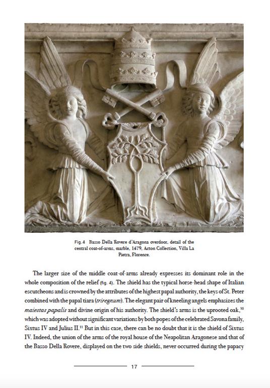 Sixtus IV and the Basso della Rovere d'Aragona overdoor. Architecture and Sculpture in Renaissance Savona. Ediz. a colori - Mauro Mussolin - 3