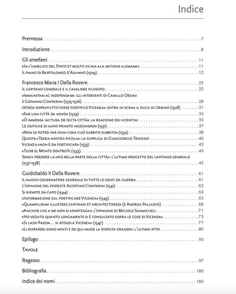 Le mura di Vicenza nel Cinquecento. Cronaca di un fallimento - Donata Battilotti - 2