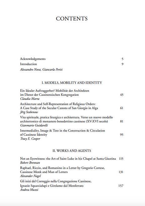 The network of cassinese arts in Renaissance Italy - 3