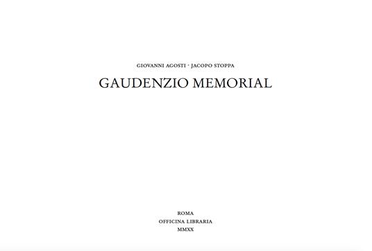 Gaudenzio memorial. Ediz. illustrata - Giovanni Agosti,Jacopo Stoppa - 2