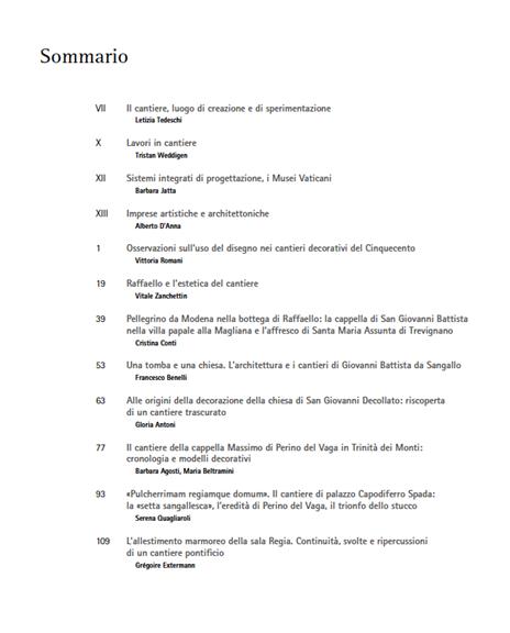 I cantieri in Europa nel Cinquecento: architettura e decorazione. Vol. 1: Roma - 3
