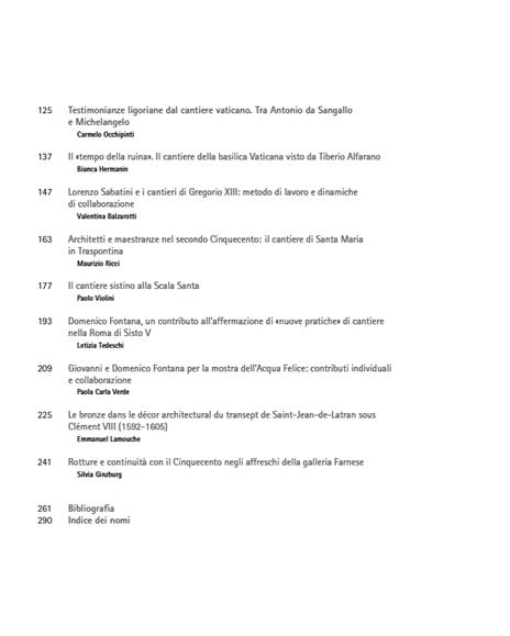 I cantieri in Europa nel Cinquecento: architettura e decorazione. Vol. 1: Roma - 4