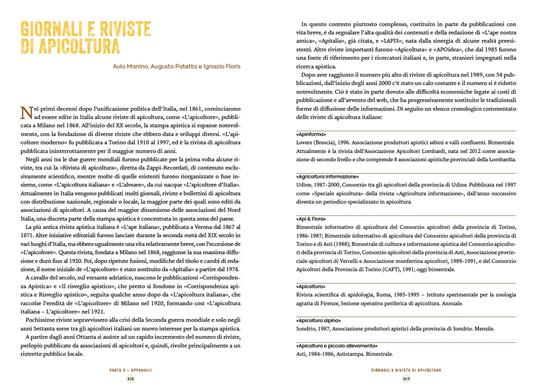L'apicoltura in Italia. Storia e biodiversità - 21