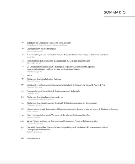 Giuliano da Sangallo e le arti. Disegno, scultura, architettura e ingegneria militare a cavallo del 1500 - 4