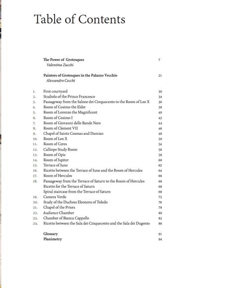 The Palazzo Vecchio grotesques. A guidebook - Valentina Zucchi,Alessandro Cecchi - 4