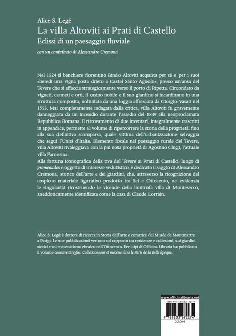 La villa Altoviti ai Prati di Castello. Eclissi di un paesaggio fluviale - Alice Silvia Legé - 16