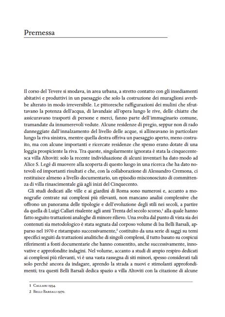 La villa Altoviti ai Prati di Castello. Eclissi di un paesaggio fluviale - Alice Silvia Legé - 5