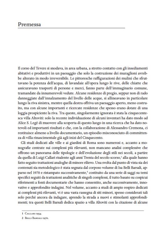 La villa Altoviti ai Prati di Castello. Eclissi di un paesaggio fluviale - Alice Silvia Legé - 5