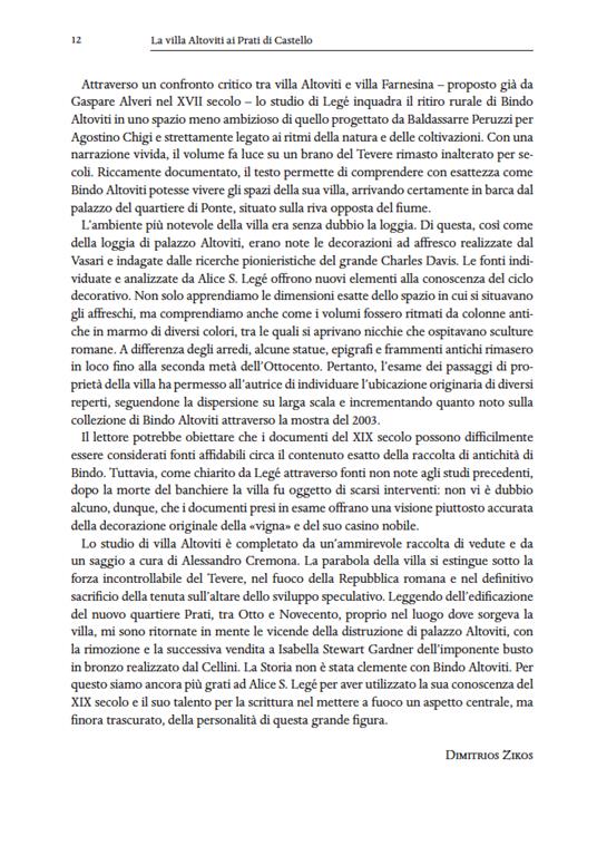 La villa Altoviti ai Prati di Castello. Eclissi di un paesaggio fluviale - Alice Silvia Legé - 7