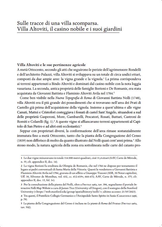 La villa Altoviti ai Prati di Castello. Eclissi di un paesaggio fluviale - Alice Silvia Legé - 9
