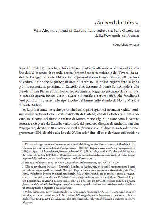 La villa Altoviti ai Prati di Castello. Eclissi di un paesaggio fluviale - Alice Silvia Legé - 10