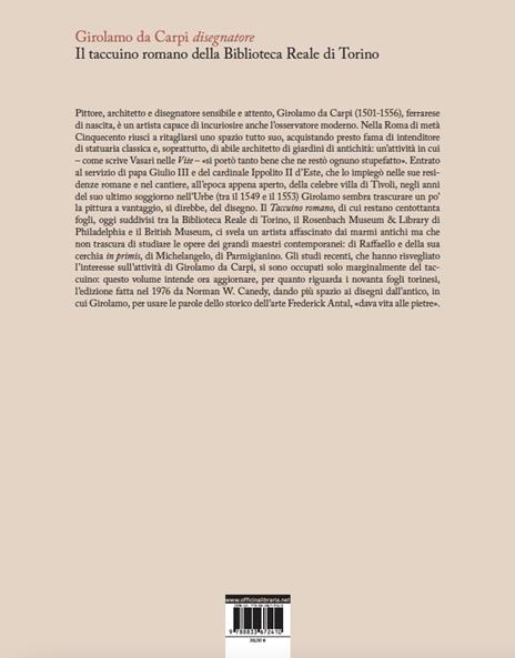Girolamo da Carpi disegnatore. Il taccuino romano della Biblioteca Reale di Torino - Anna Maria Riccomini,Claudia Magna - 10