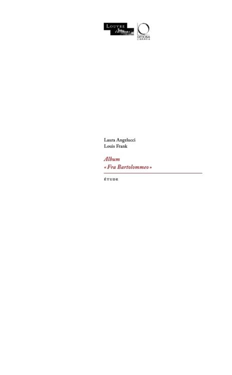 Album «Fra Bartolommeo». Ediz. a colori - Frank Angelucci,Louis Frank - 3