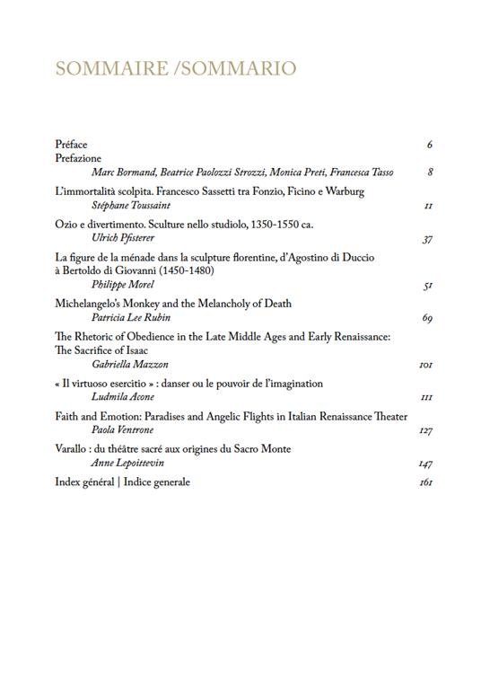 Scolpire nel Rinascimento: un'arte per (com)muovere-Sculpter à la Renaissance. Un art pour (é)mouvoir. Ediz. italiana, inglese e francese - 3
