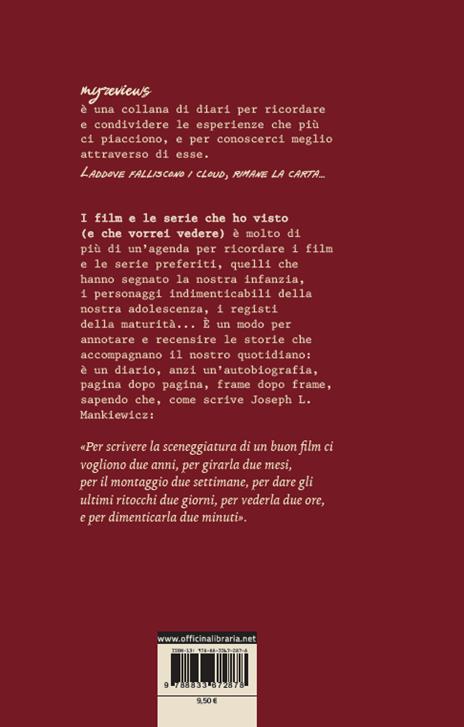 I film (e le serie) che ho visto e che vorrei vedere - Pietro Jellinek - 10