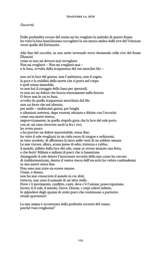 Movimenti, acque, soliloqui. Poesia bengalese moderna. Testo originale a fronte - 13