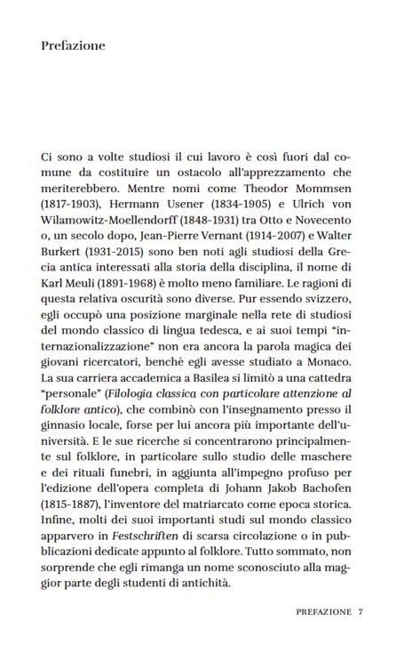 La renna di Ercole. Filologia e antropologia nell’opera di Karl Meuli - Carlo Ferrari - 5