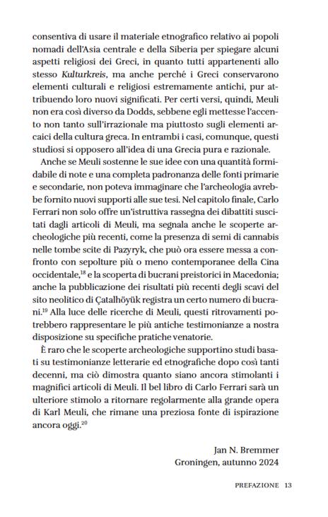 La renna di Ercole. Filologia e antropologia nell’opera di Karl Meuli - Carlo Ferrari - 6