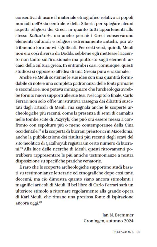 La renna di Ercole. Filologia e antropologia nell’opera di Karl Meuli - Carlo Ferrari - 6