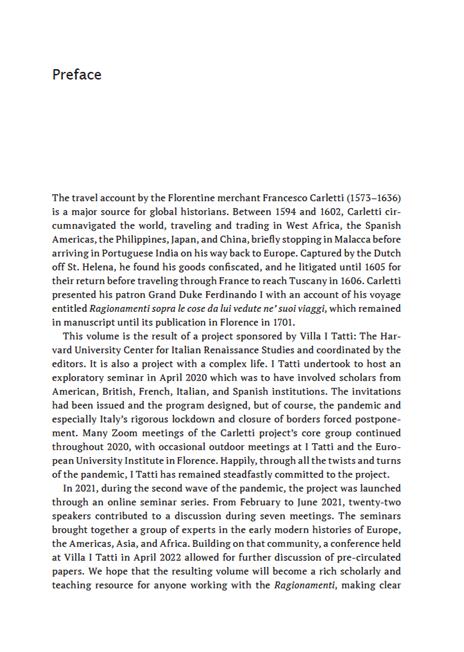 Trading at the Edge of Empires. Francesco Carletti’s World, c. 1600 - 5