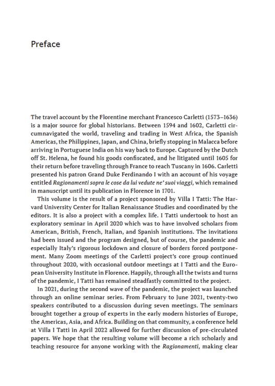 Trading at the Edge of Empires. Francesco Carletti’s World, c. 1600 - 5