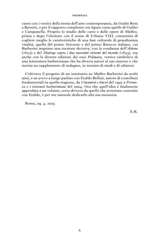 Un papa poeta. Maffeo Barberini e la cultura di primo Seicento - 5