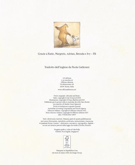 Matilde e Orso. Un amore a prova di tutto. Ediz. a colori - Jan Ormerod,Freya Blackwood - 9